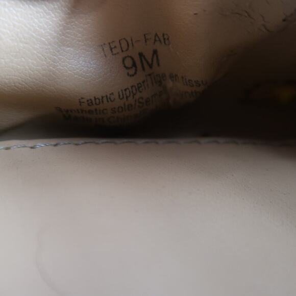 14th & Union Shoes Womens 9 Flats Slingback Pointed Toe Stretch Yellow Sandal - Picture 12 of 12